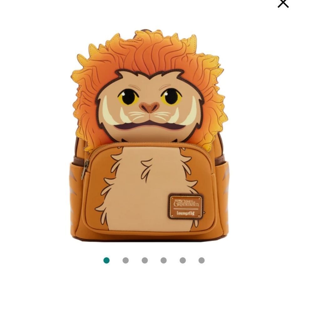 NWT Loungefly Harry Potter Fantastic Beasts Zouwou mini backpack